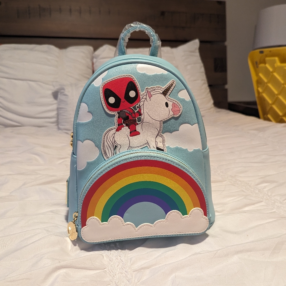 Deadpool LoungeFly Backpack